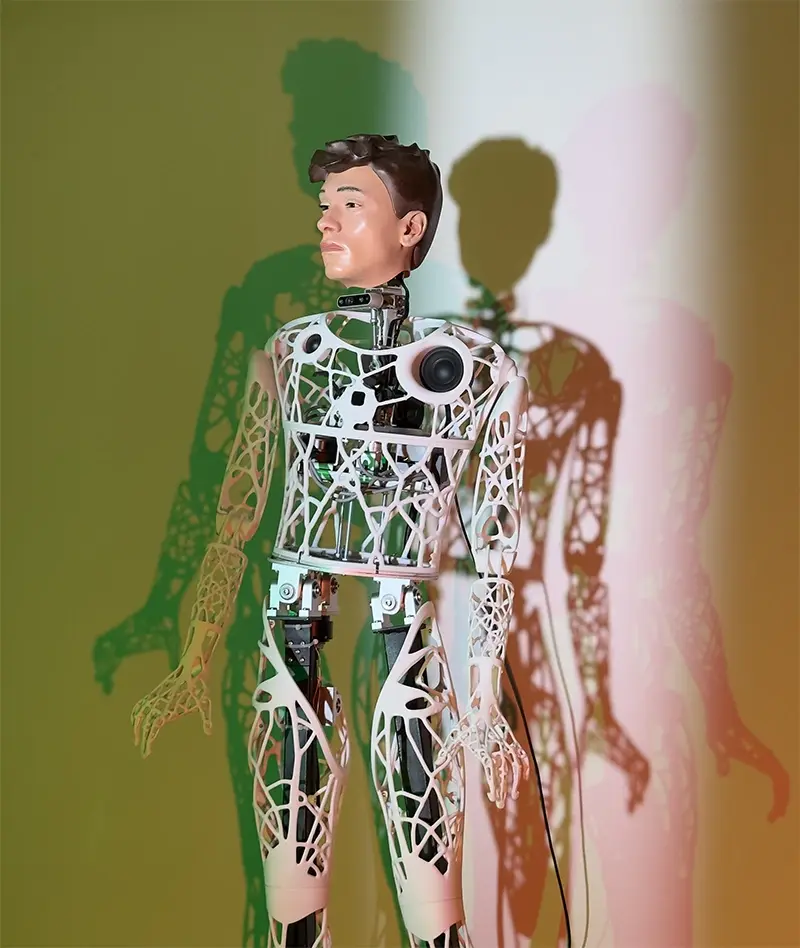 IronHeart.AI humanoid robotics prototype